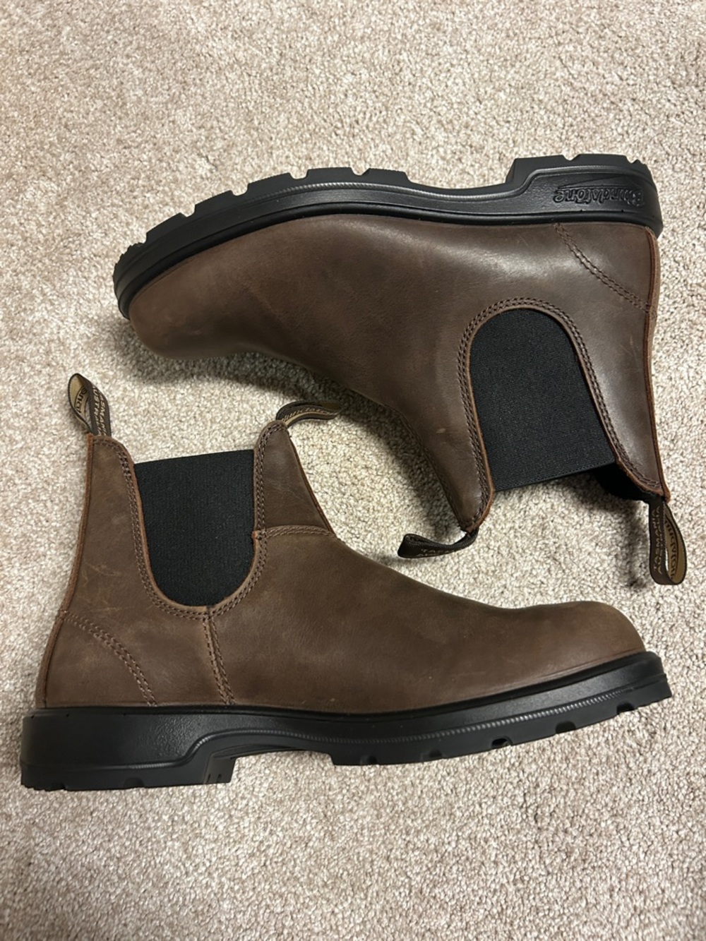 NEW Blundstone Chelsea #1609 Boot, Brown, AU 7/US Mens 8, Women 10/Euro 41 - Picture 4 of 8